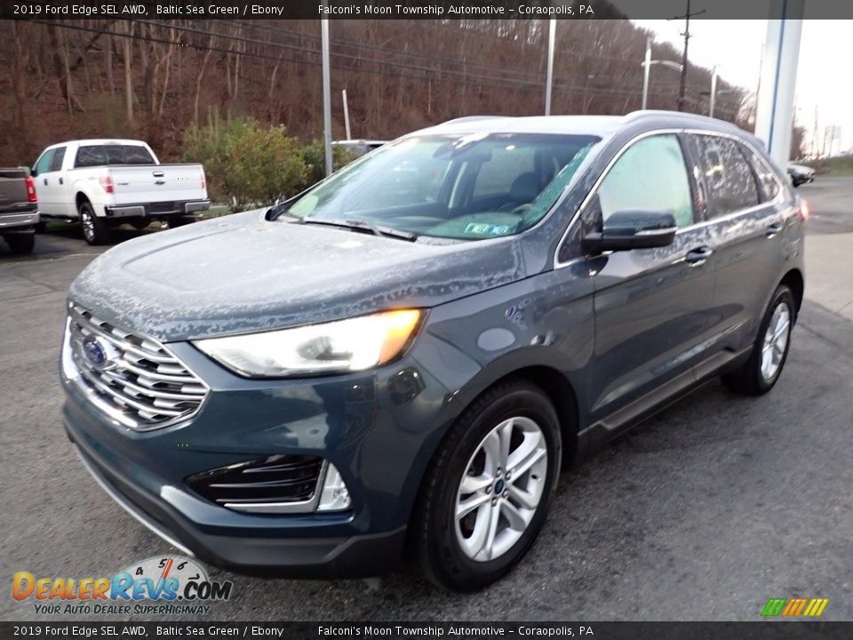 2019 Ford Edge SEL AWD Baltic Sea Green / Ebony Photo #6