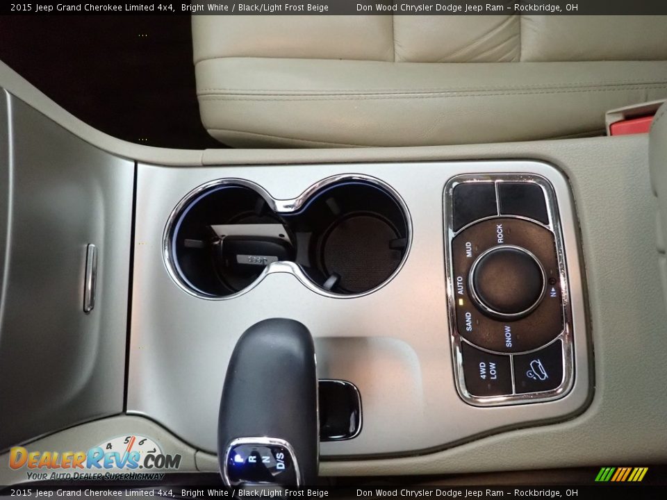 2015 Jeep Grand Cherokee Limited 4x4 Bright White / Black/Light Frost Beige Photo #29
