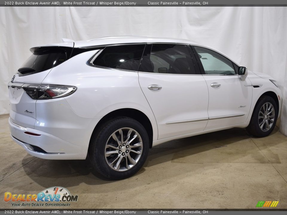 2022 Buick Enclave Avenir AWD White Frost Tricoat / Whisper Beige/Ebony Photo #2