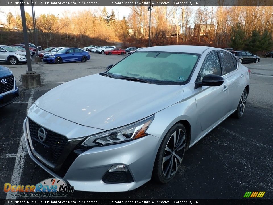 2019 Nissan Altima SR Brilliant Silver Metallic / Charcoal Photo #1