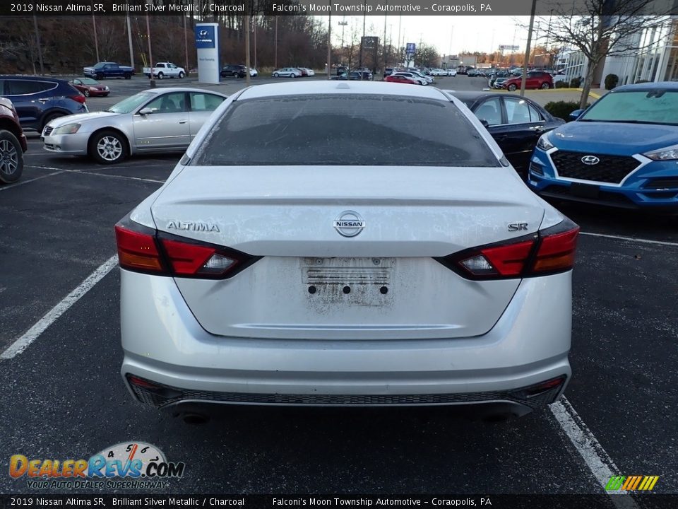 2019 Nissan Altima SR Brilliant Silver Metallic / Charcoal Photo #3