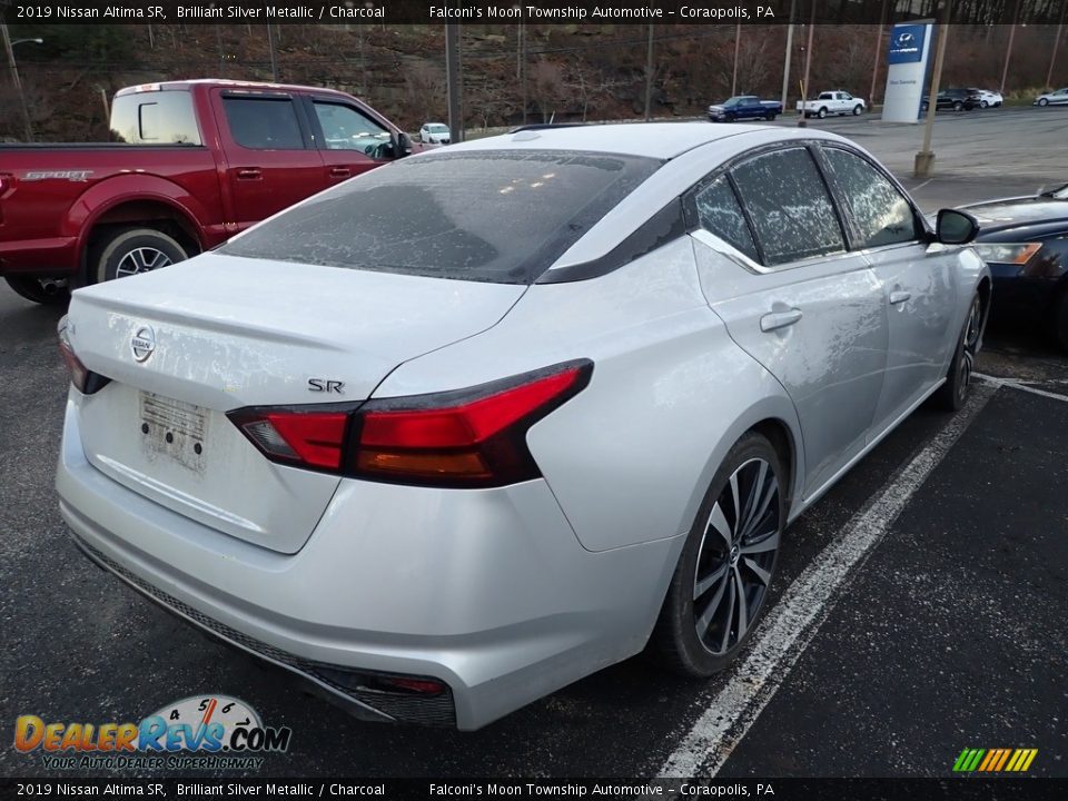 2019 Nissan Altima SR Brilliant Silver Metallic / Charcoal Photo #4