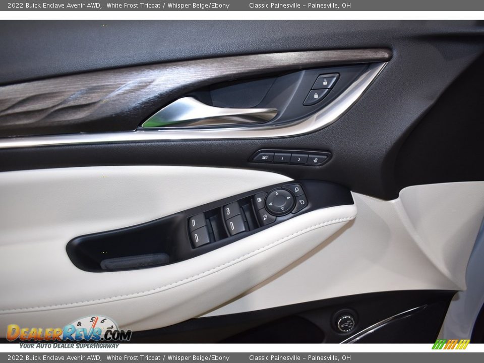 2022 Buick Enclave Avenir AWD White Frost Tricoat / Whisper Beige/Ebony Photo #10
