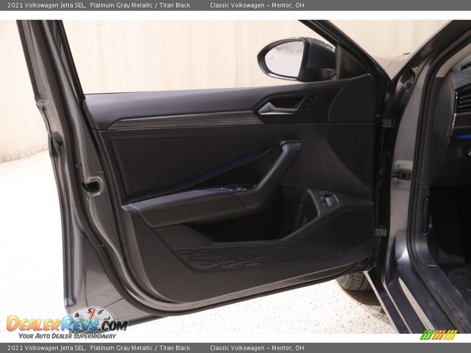 2021 Volkswagen Jetta SEL Platinum Gray Metallic / Titan Black Photo #4