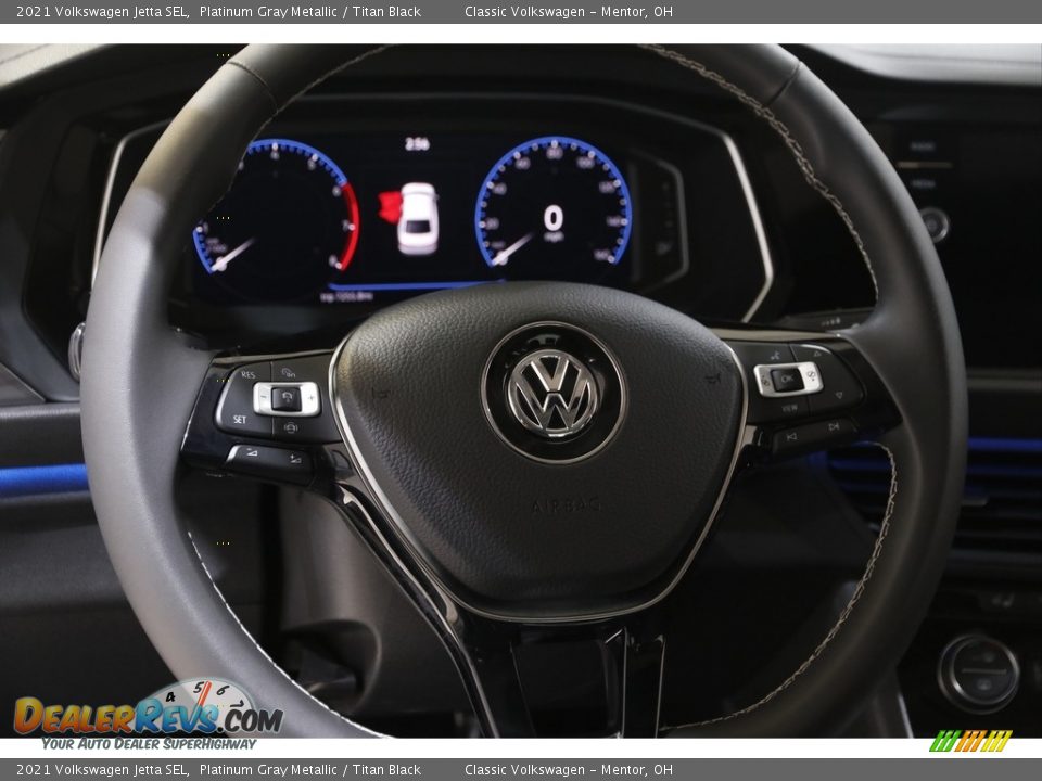 2021 Volkswagen Jetta SEL Steering Wheel Photo #7