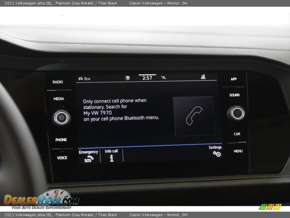 2021 Volkswagen Jetta SEL Platinum Gray Metallic / Titan Black Photo #11