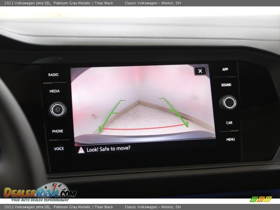 2021 Volkswagen Jetta SEL Platinum Gray Metallic / Titan Black Photo #12