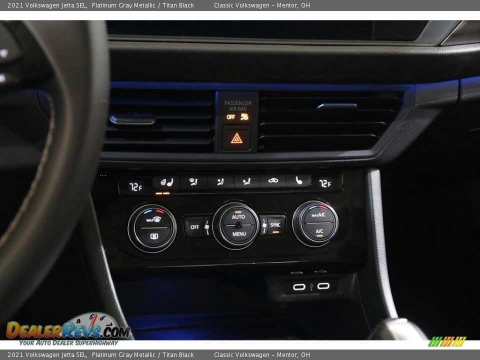 2021 Volkswagen Jetta SEL Platinum Gray Metallic / Titan Black Photo #13