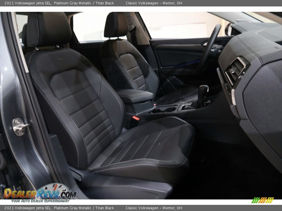 2021 Volkswagen Jetta SEL Platinum Gray Metallic / Titan Black Photo #15