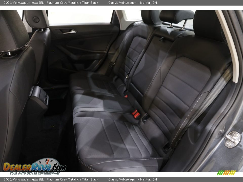 2021 Volkswagen Jetta SEL Platinum Gray Metallic / Titan Black Photo #17