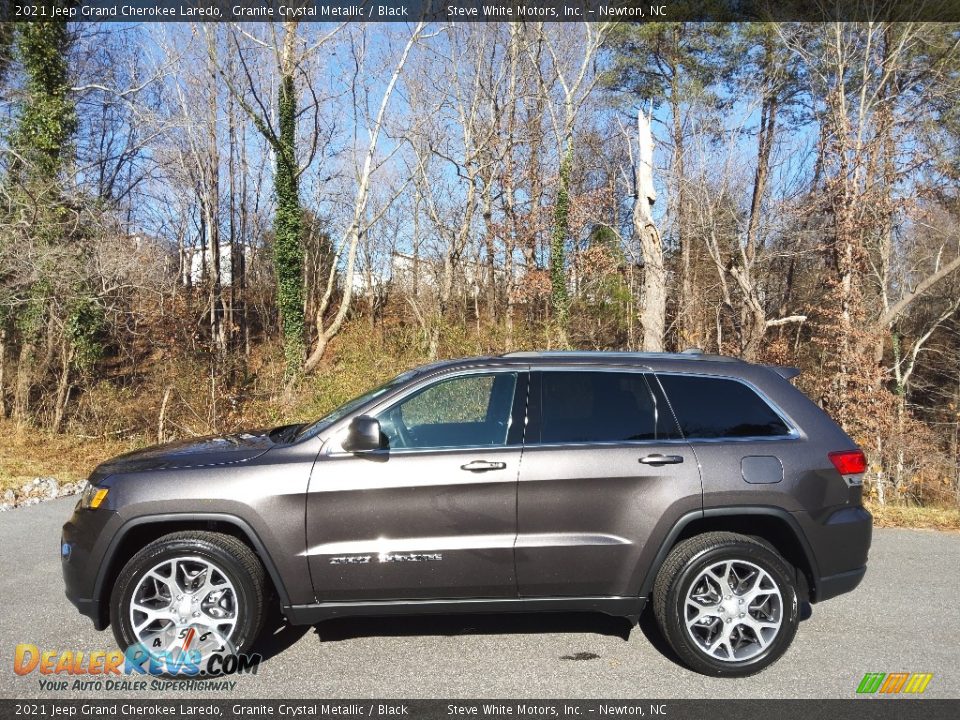 2021 Jeep Grand Cherokee Laredo Granite Crystal Metallic / Black Photo #1