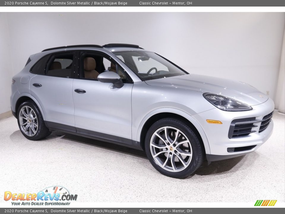 Dolomite Silver Metallic 2020 Porsche Cayenne S Photo #1