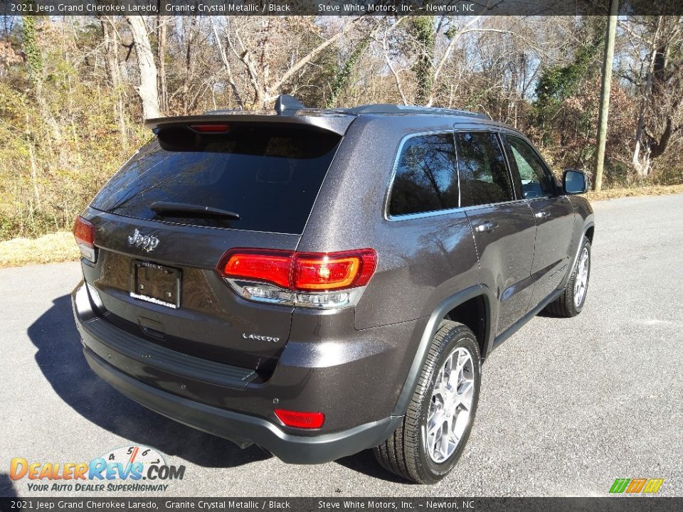 2021 Jeep Grand Cherokee Laredo Granite Crystal Metallic / Black Photo #6