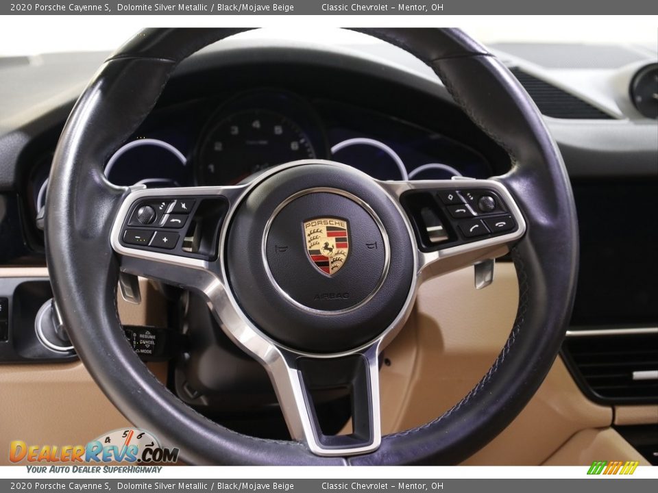 2020 Porsche Cayenne S Steering Wheel Photo #7