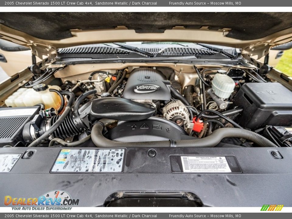 2005 Chevrolet Silverado 1500 LT Crew Cab 4x4 6.0 Liter OHV 16-Valve Vortec V8 Engine Photo #28