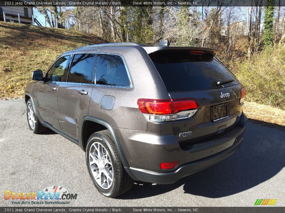 2021 Jeep Grand Cherokee Laredo Granite Crystal Metallic / Black Photo #8