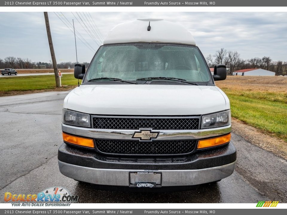 2013 Chevrolet Express LT 3500 Passenger Van Summit White / Neutral Photo #9