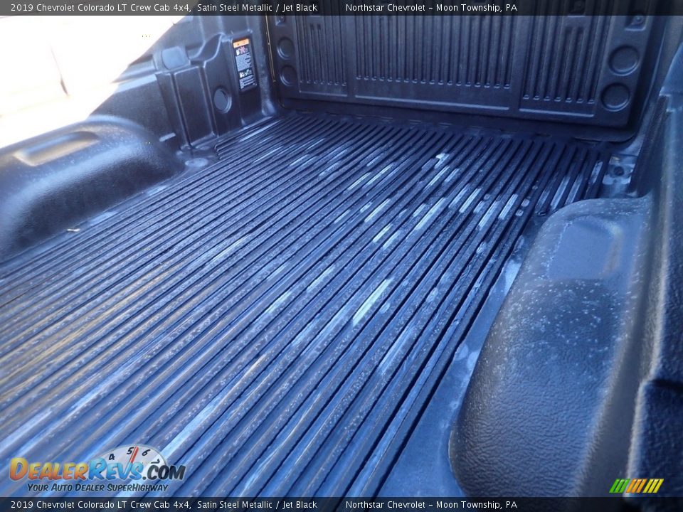 2019 Chevrolet Colorado LT Crew Cab 4x4 Satin Steel Metallic / Jet Black Photo #17