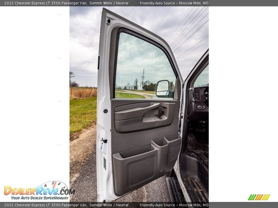 Door Panel of 2013 Chevrolet Express LT 3500 Passenger Van Photo #20