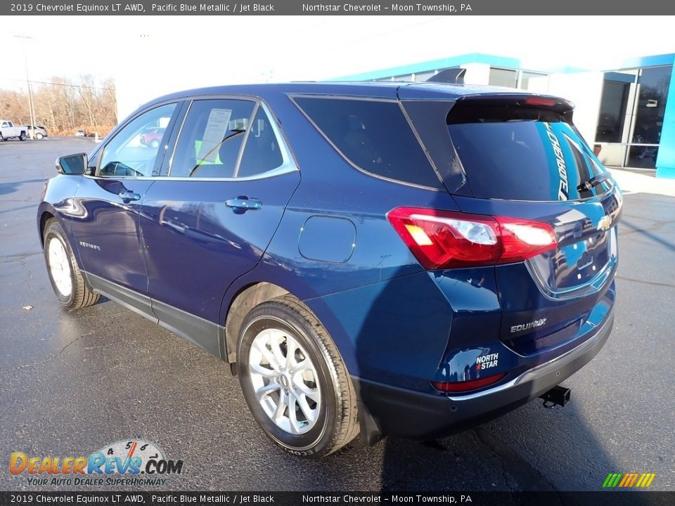 2019 Chevrolet Equinox LT AWD Pacific Blue Metallic / Jet Black Photo #4