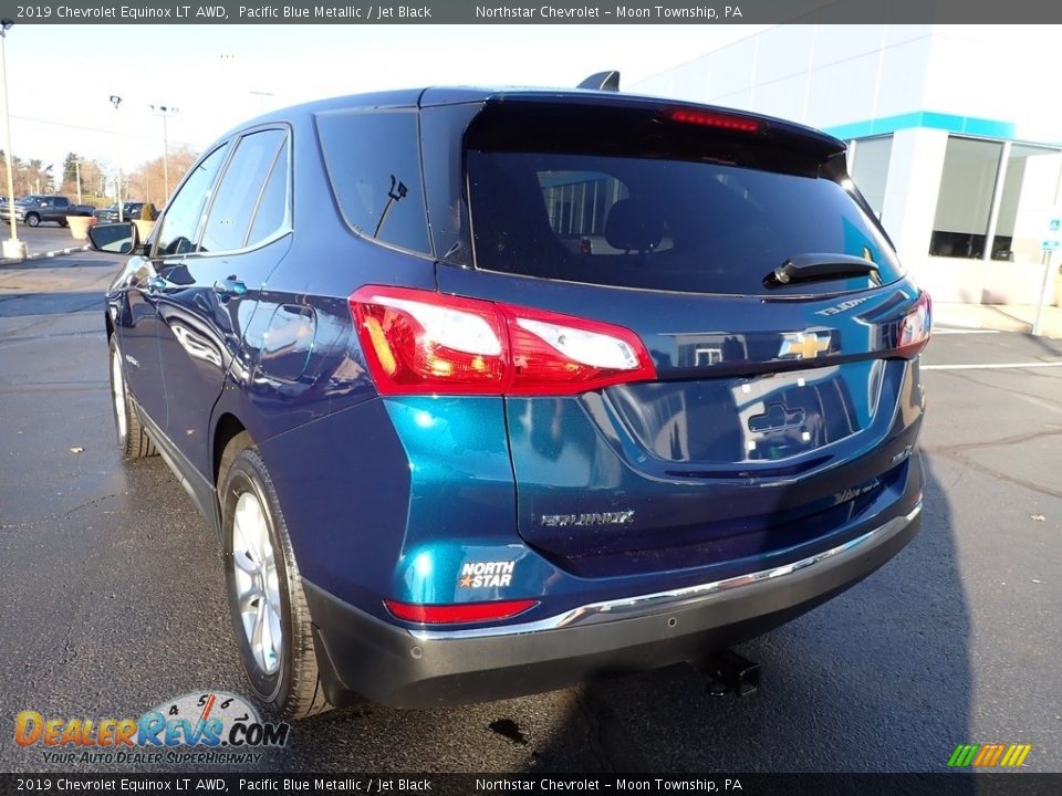 2019 Chevrolet Equinox LT AWD Pacific Blue Metallic / Jet Black Photo #5