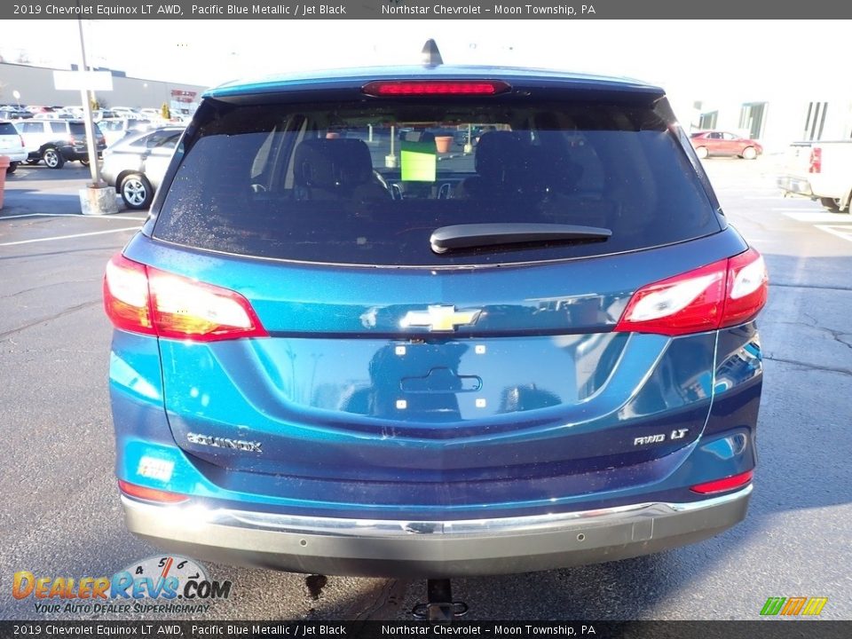 2019 Chevrolet Equinox LT AWD Pacific Blue Metallic / Jet Black Photo #6