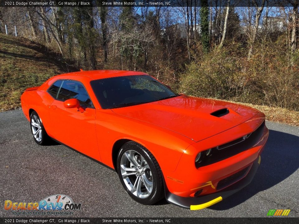 2021 Dodge Challenger GT Go Mango / Black Photo #4