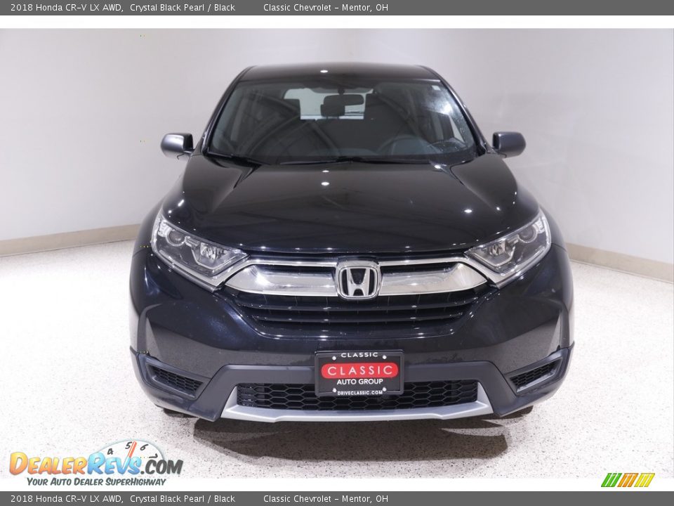 2018 Honda CR-V LX AWD Crystal Black Pearl / Black Photo #2