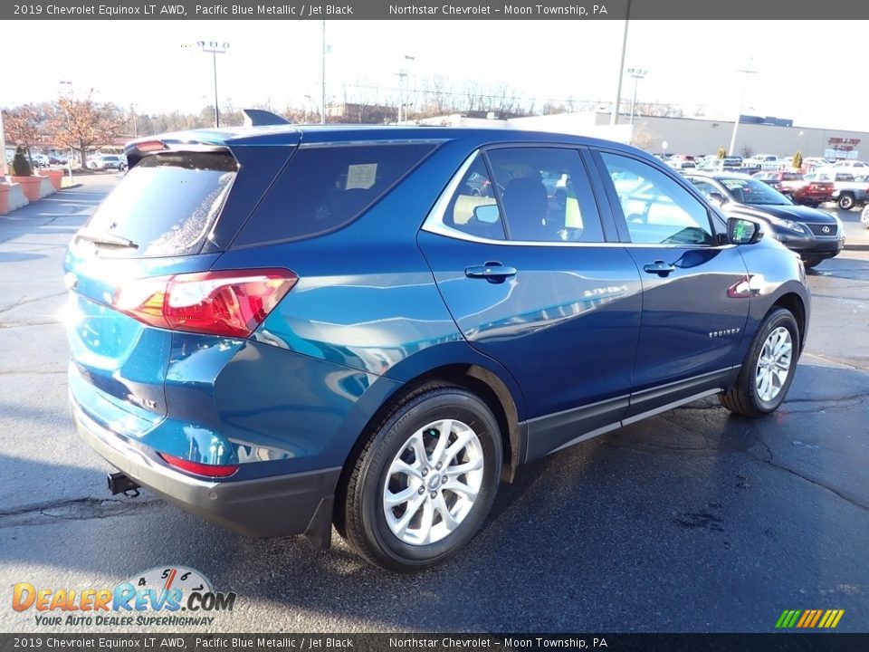 2019 Chevrolet Equinox LT AWD Pacific Blue Metallic / Jet Black Photo #9