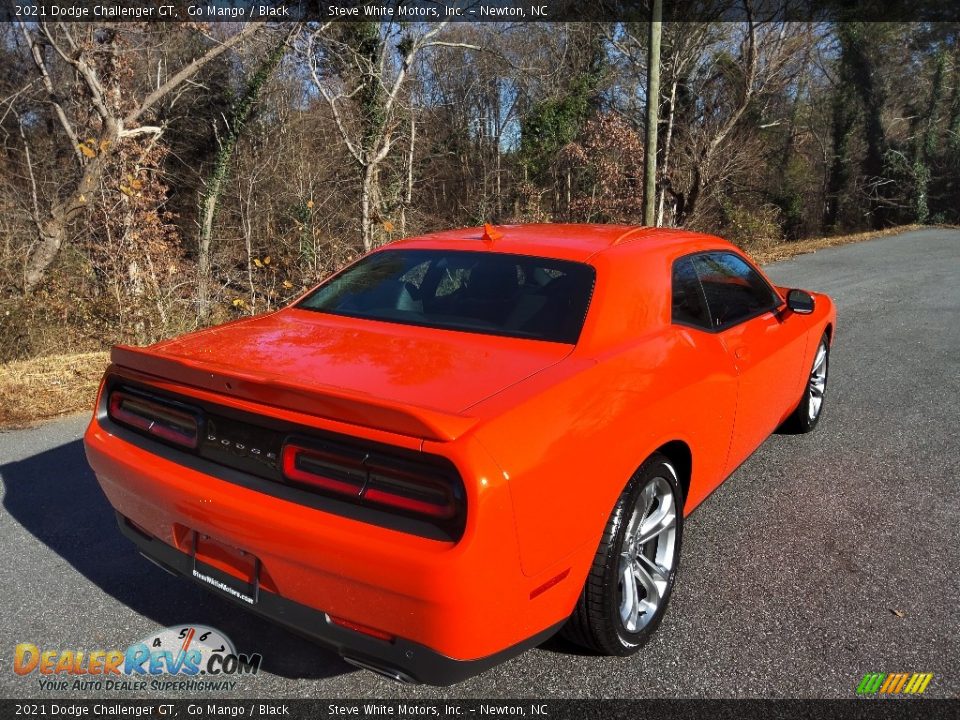 2021 Dodge Challenger GT Go Mango / Black Photo #6