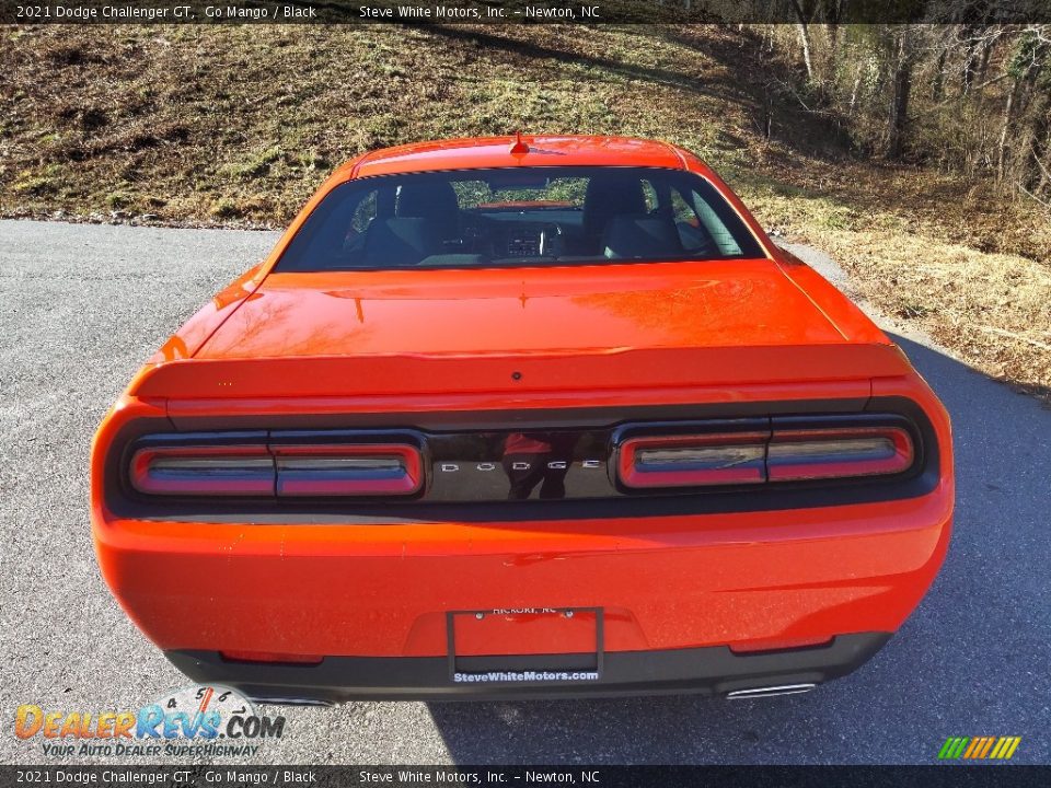 2021 Dodge Challenger GT Go Mango / Black Photo #7