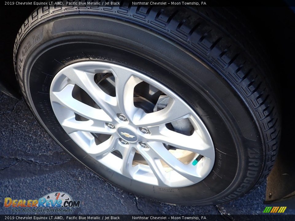 2019 Chevrolet Equinox LT AWD Pacific Blue Metallic / Jet Black Photo #11