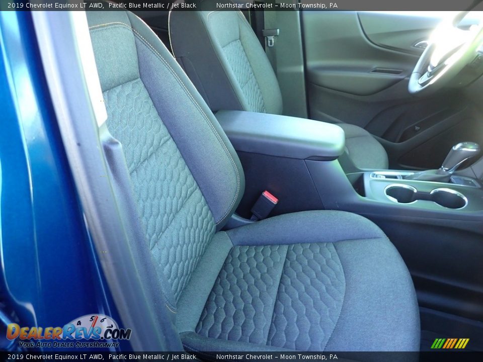 2019 Chevrolet Equinox LT AWD Pacific Blue Metallic / Jet Black Photo #12