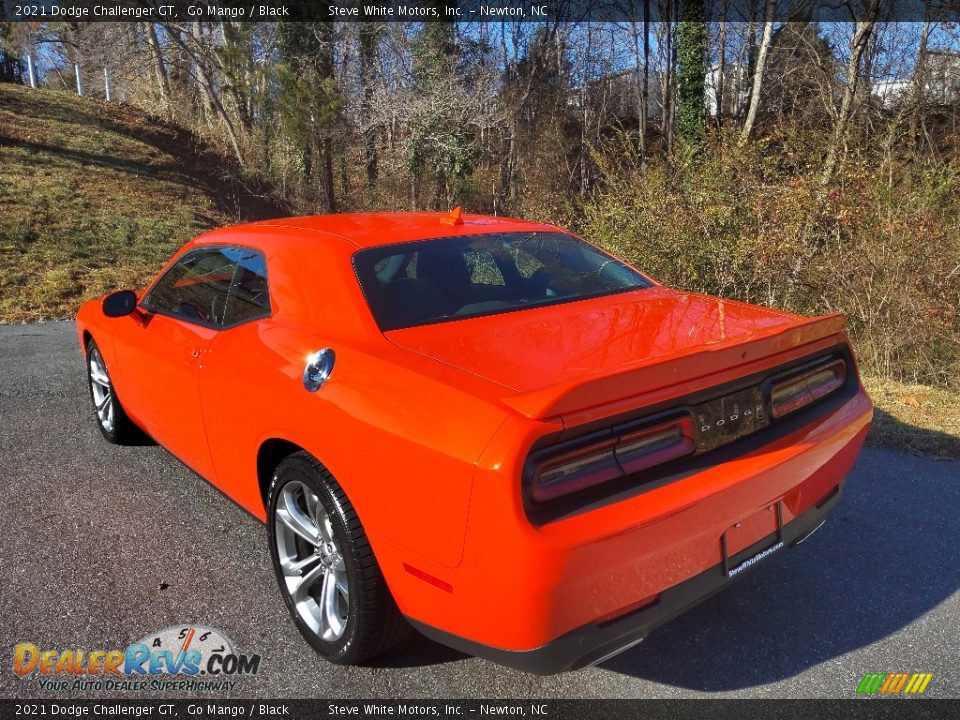 2021 Dodge Challenger GT Go Mango / Black Photo #8