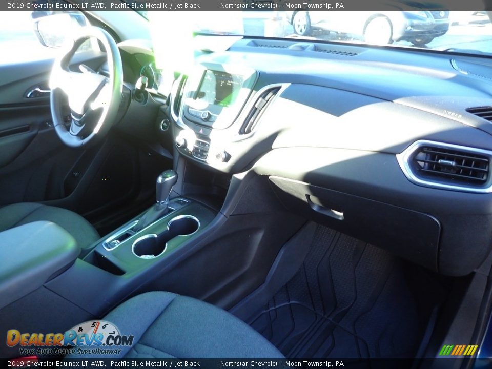 2019 Chevrolet Equinox LT AWD Pacific Blue Metallic / Jet Black Photo #13
