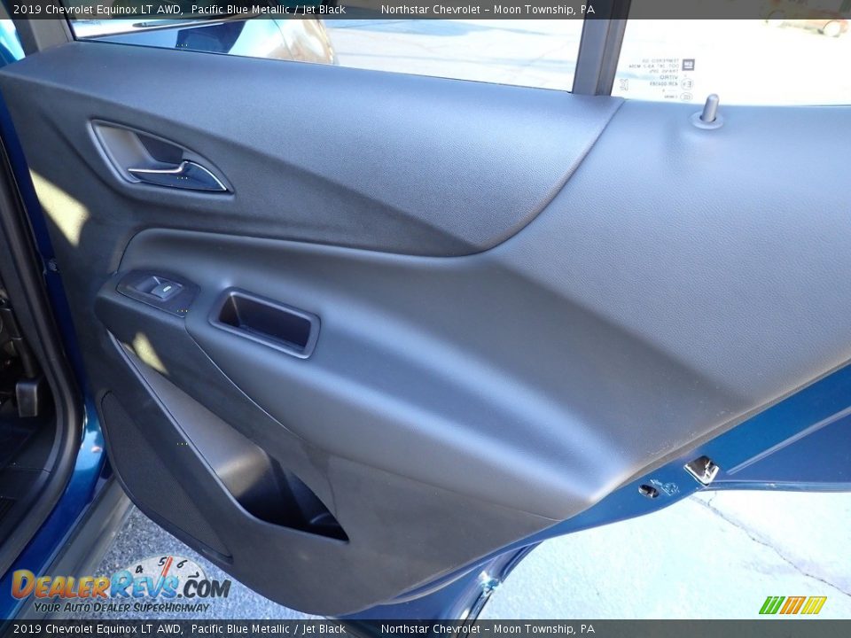 2019 Chevrolet Equinox LT AWD Pacific Blue Metallic / Jet Black Photo #16