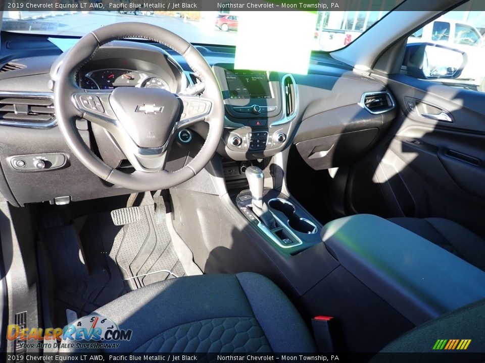 2019 Chevrolet Equinox LT AWD Pacific Blue Metallic / Jet Black Photo #19