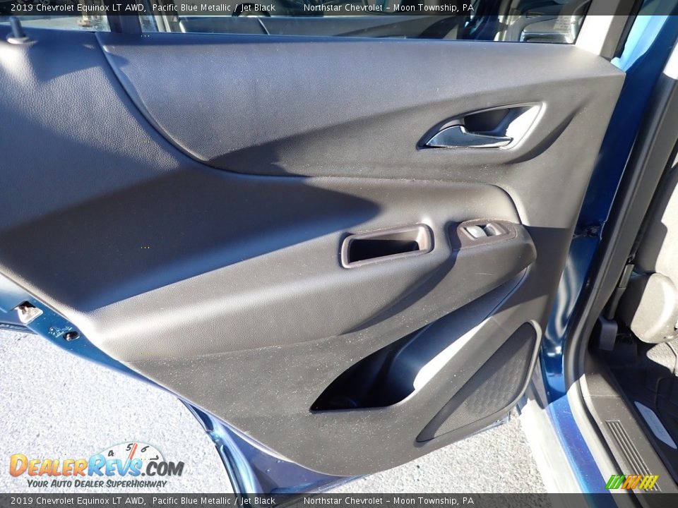 2019 Chevrolet Equinox LT AWD Pacific Blue Metallic / Jet Black Photo #20