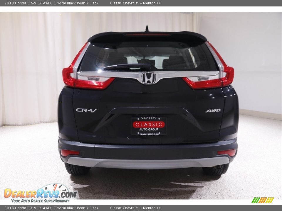 2018 Honda CR-V LX AWD Crystal Black Pearl / Black Photo #17