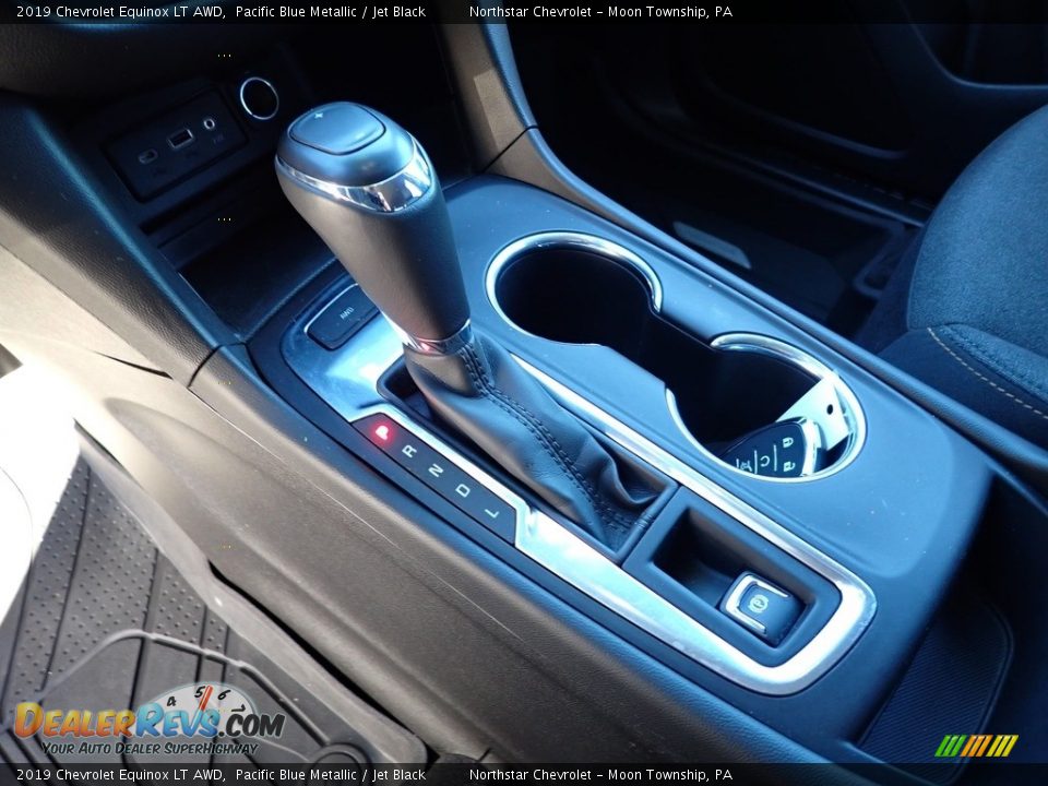 2019 Chevrolet Equinox LT AWD Pacific Blue Metallic / Jet Black Photo #24