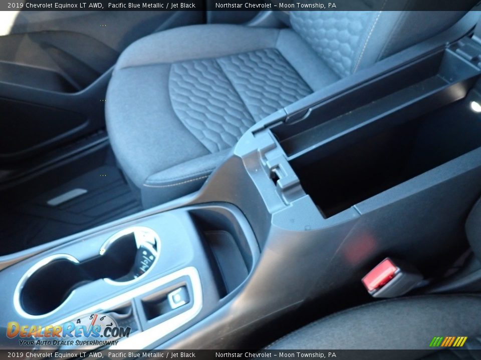 2019 Chevrolet Equinox LT AWD Pacific Blue Metallic / Jet Black Photo #25