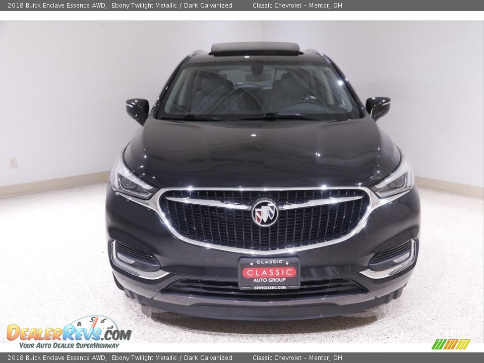 2018 Buick Enclave Essence AWD Ebony Twilight Metallic / Dark Galvanized Photo #2