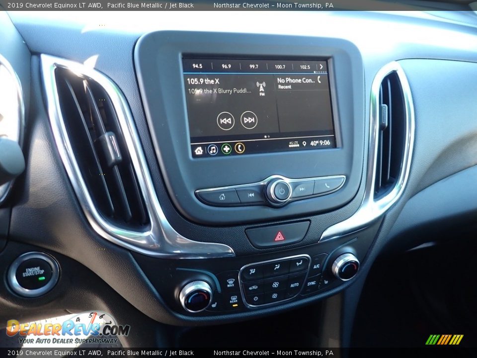 2019 Chevrolet Equinox LT AWD Pacific Blue Metallic / Jet Black Photo #26