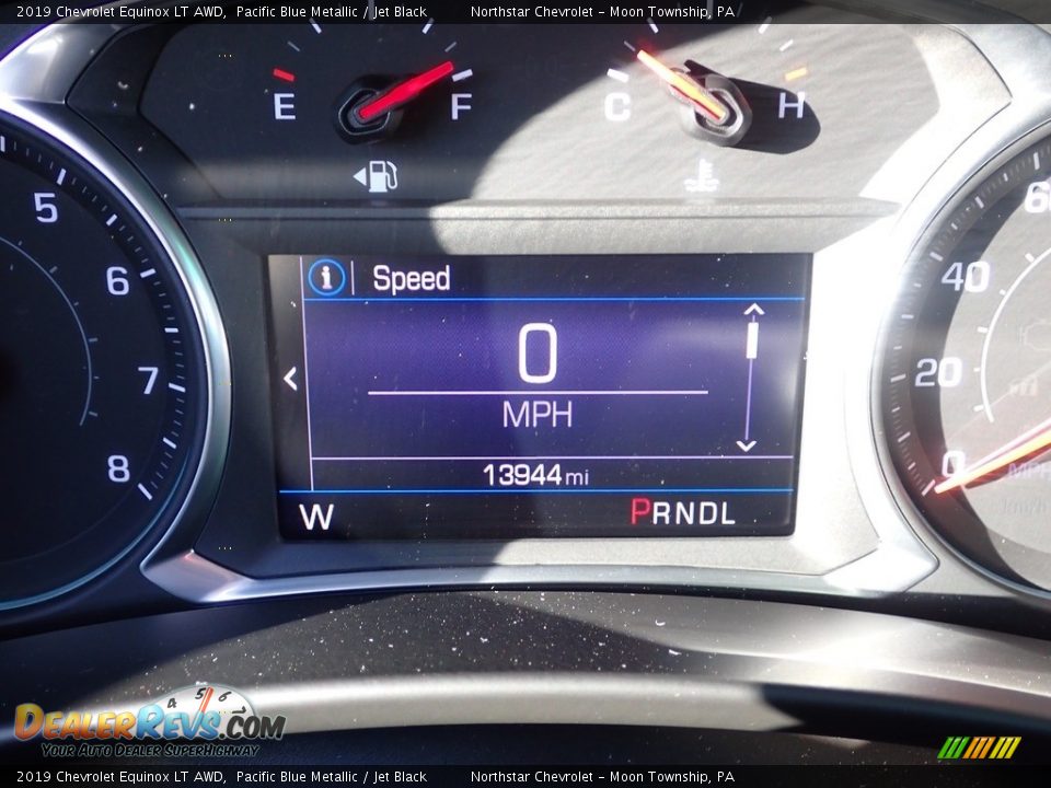 2019 Chevrolet Equinox LT AWD Pacific Blue Metallic / Jet Black Photo #29