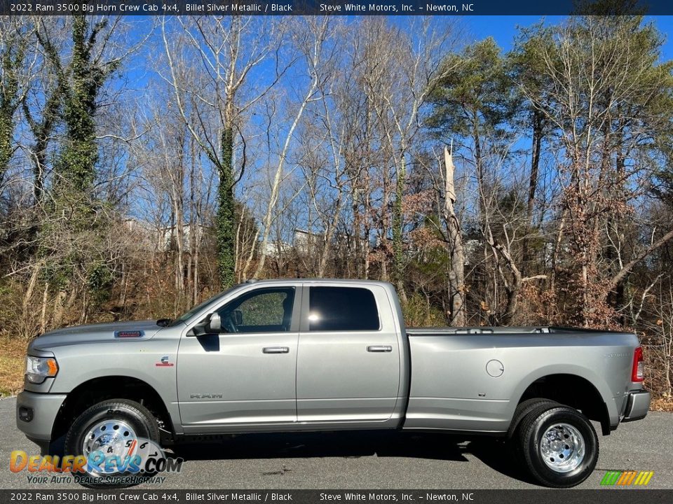 2022 Ram 3500 Big Horn Crew Cab 4x4 Billet Silver Metallic / Black Photo #1