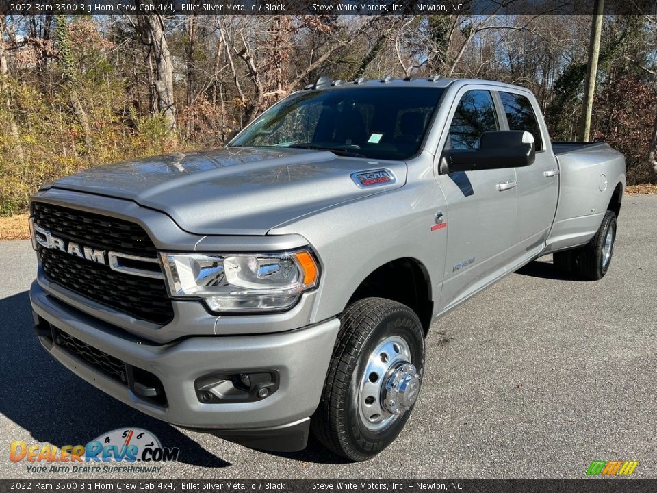 2022 Ram 3500 Big Horn Crew Cab 4x4 Billet Silver Metallic / Black Photo #2