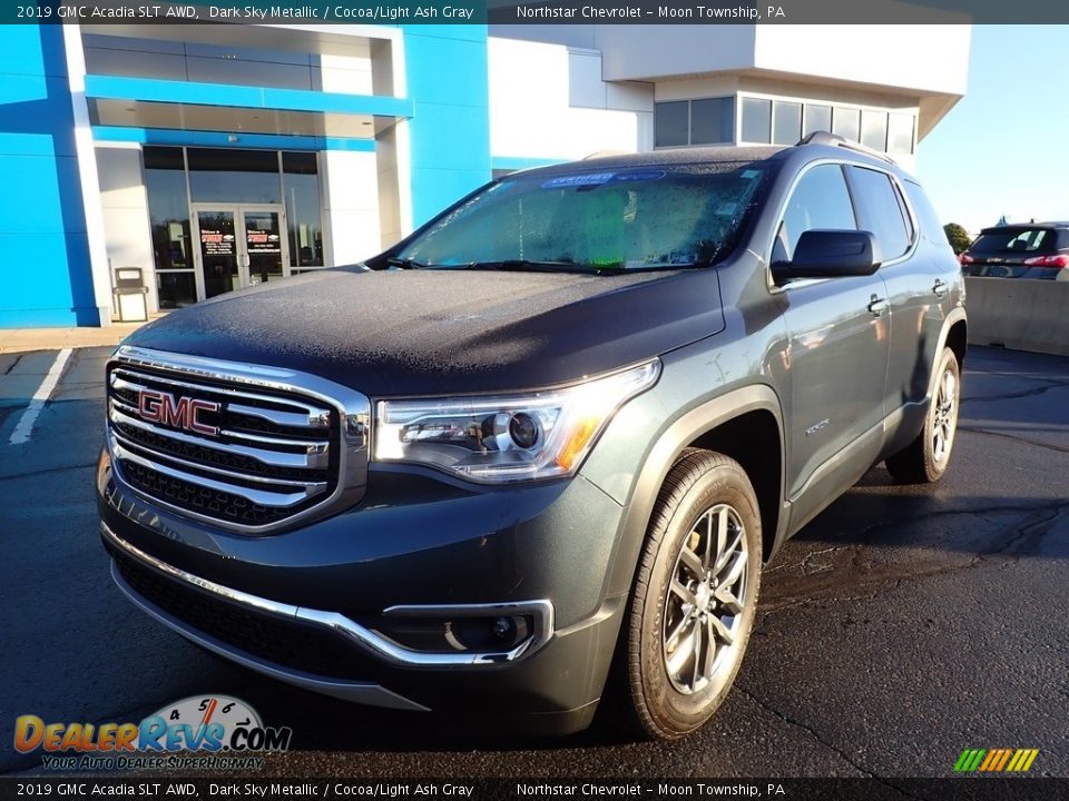 2019 GMC Acadia SLT AWD Dark Sky Metallic / Cocoa/Light Ash Gray Photo #2