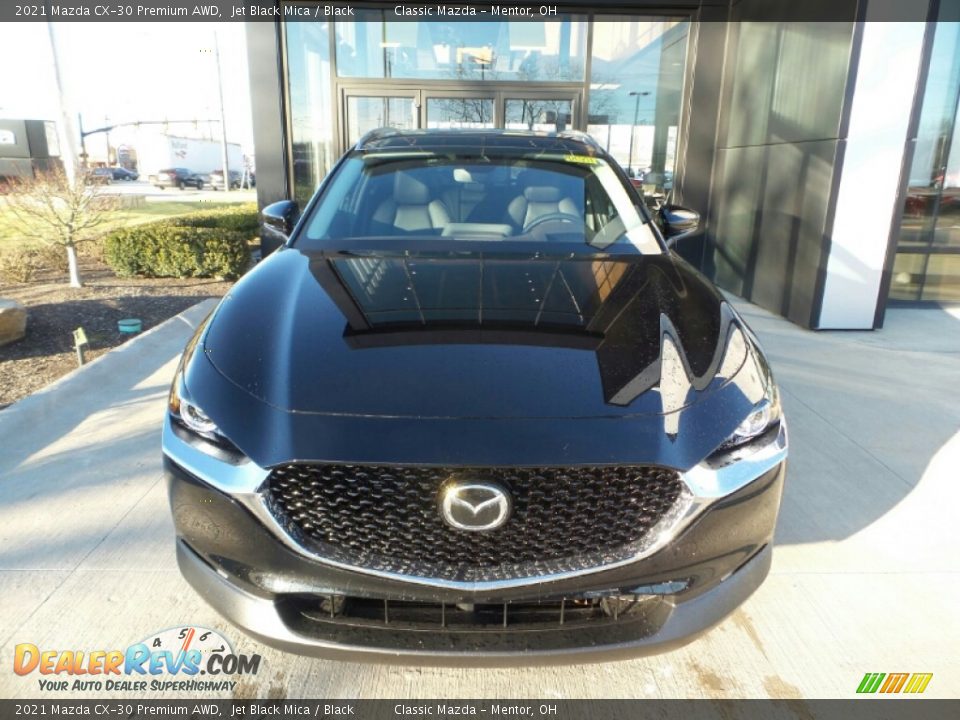 2021 Mazda CX-30 Premium AWD Jet Black Mica / Black Photo #2