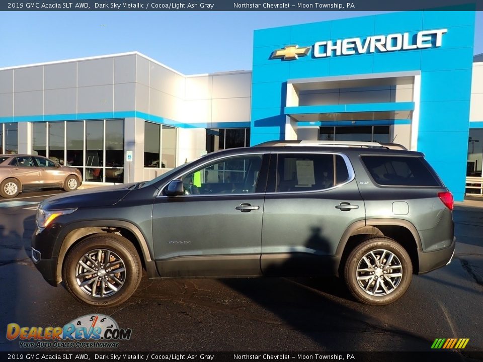 2019 GMC Acadia SLT AWD Dark Sky Metallic / Cocoa/Light Ash Gray Photo #3