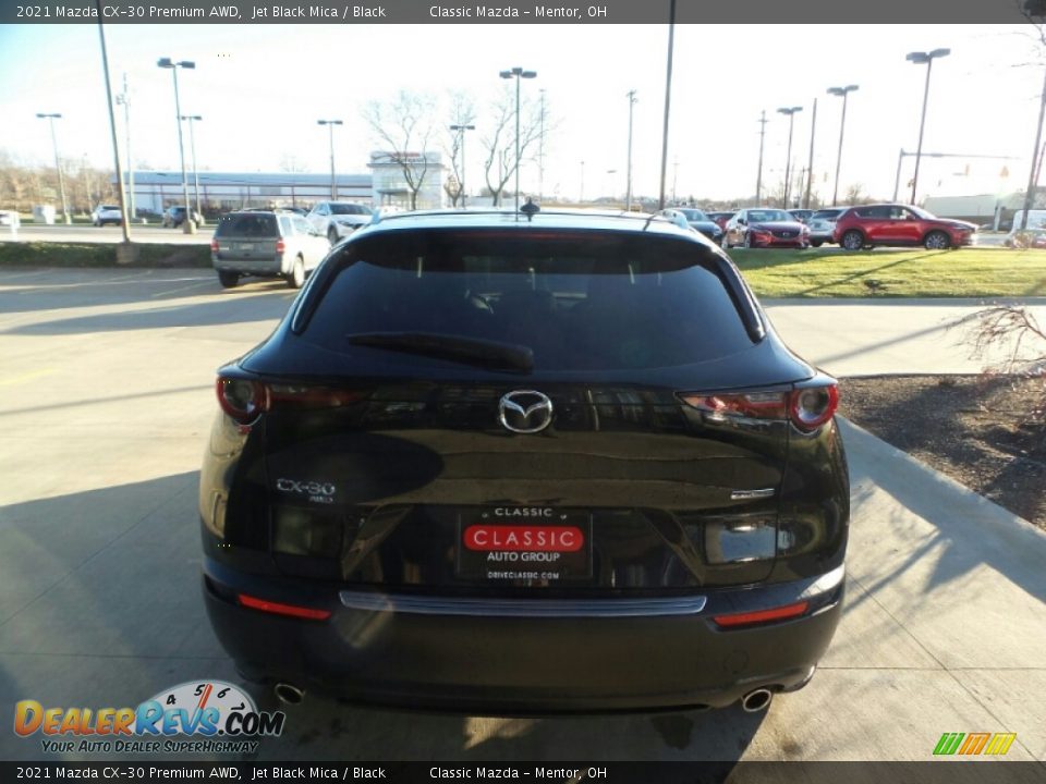 2021 Mazda CX-30 Premium AWD Jet Black Mica / Black Photo #5